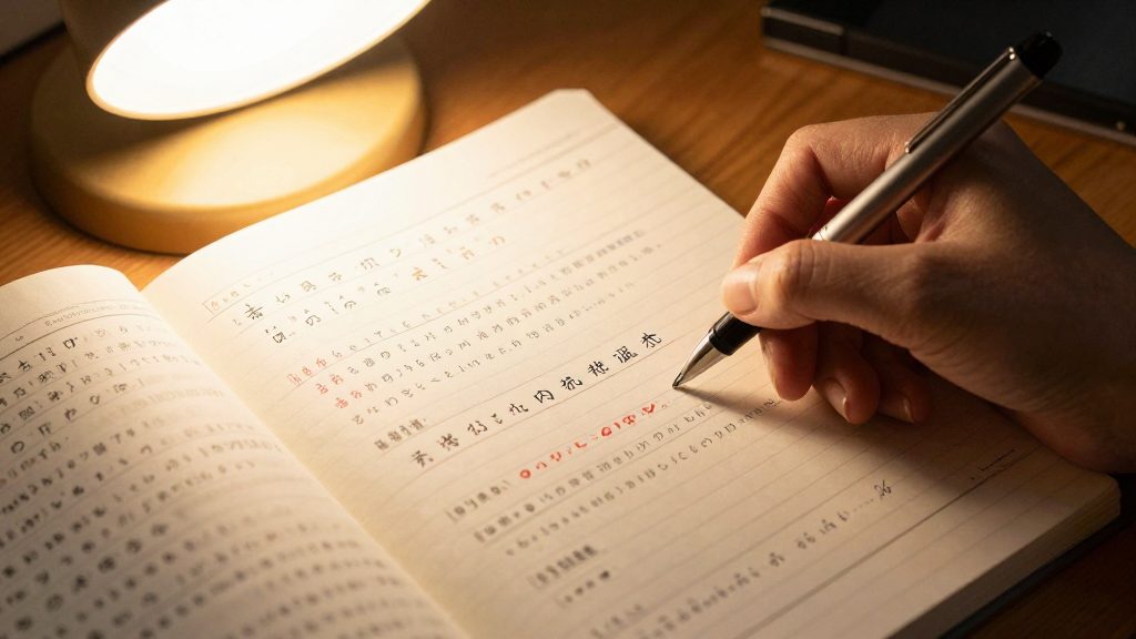 일본어 시험 공부법: JLPT N3 합격을 위한 7개의 필수 전략