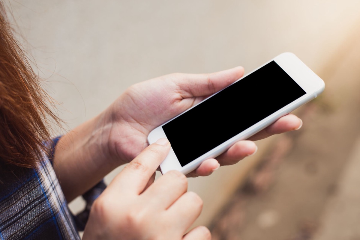 Eine Sprachlern-App auf einem Smartphone.